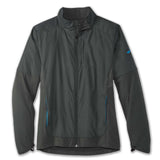 Brooks Fusion Hybrid Jacket manteau de course à pied dark oyster homme
