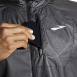 Brooks All Altitude Jacket veste de course à pied homme pochette