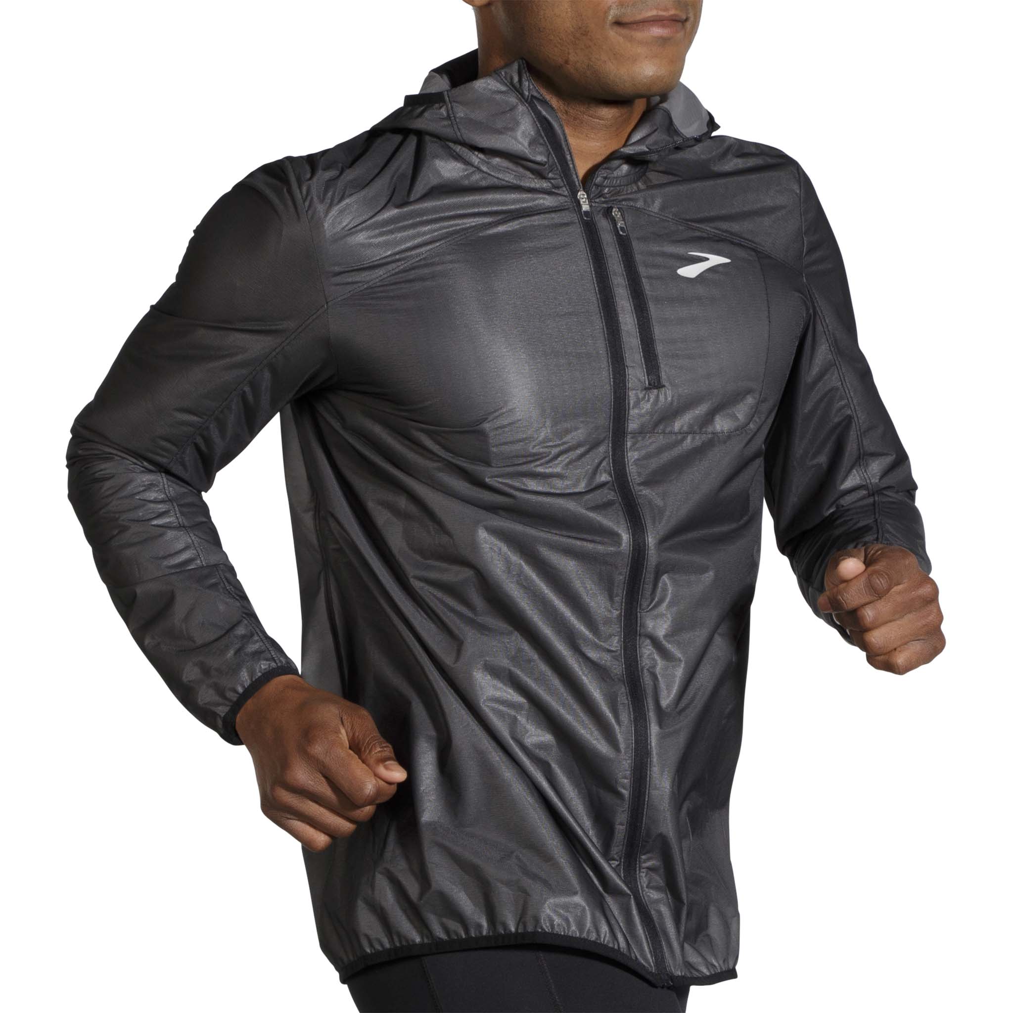 Brooks All Altitude Jacket veste de course à pied homme Black / S