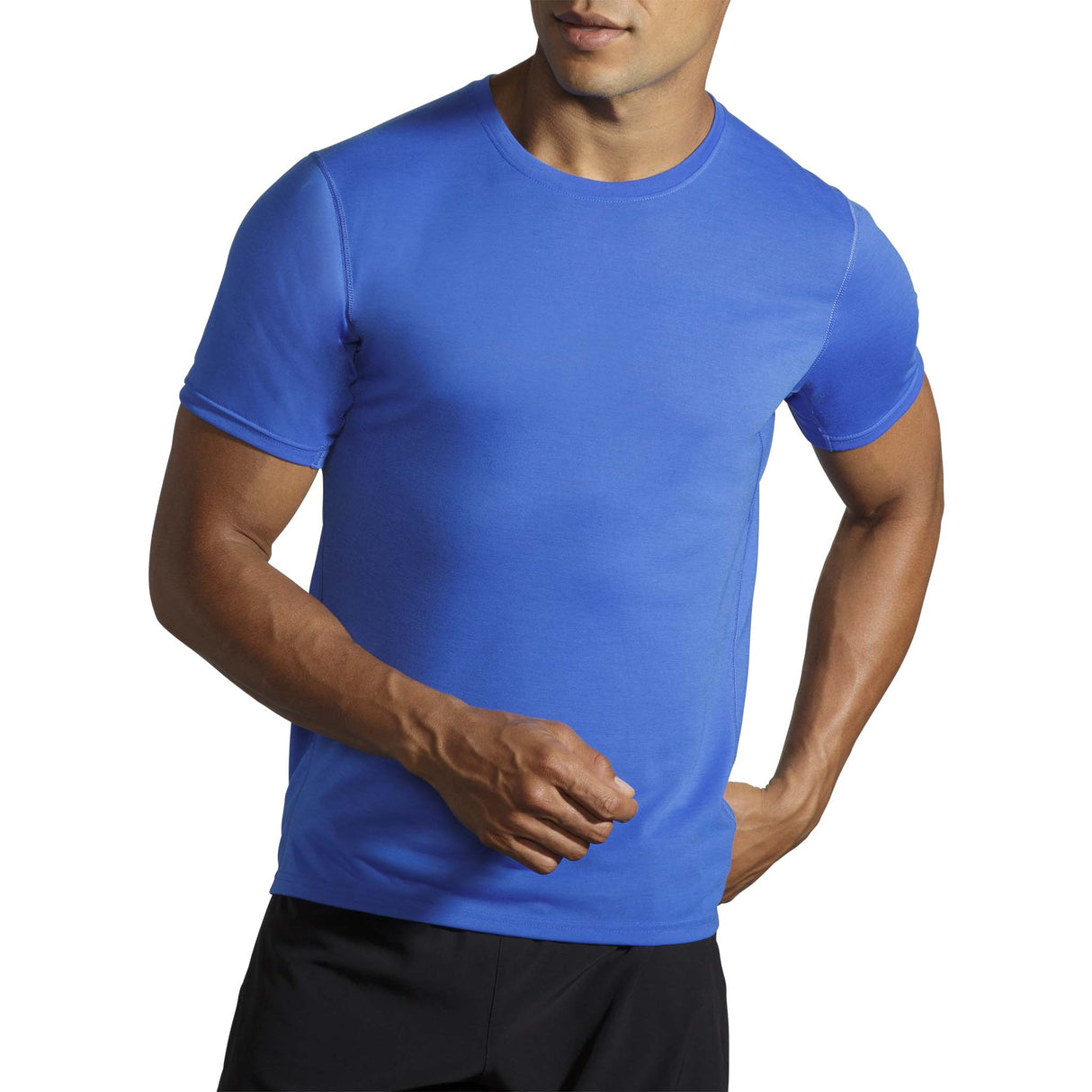 Brooks Distance T-shirt sport de course a pied homme face