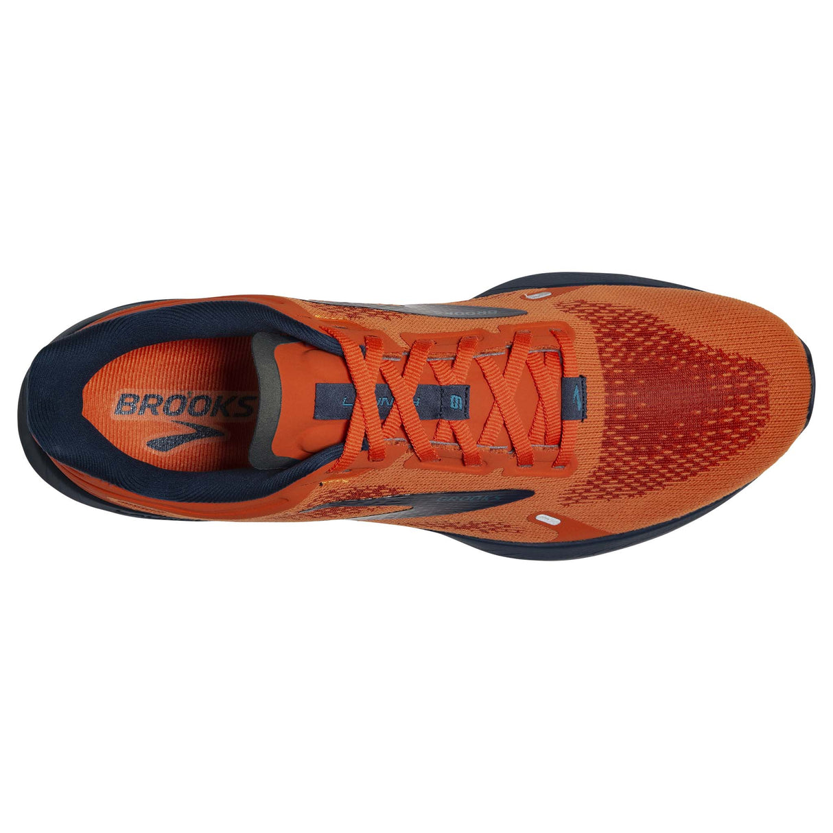 Brooks Launch 9 chaussures de course à pied flame titan pour homme empeigne