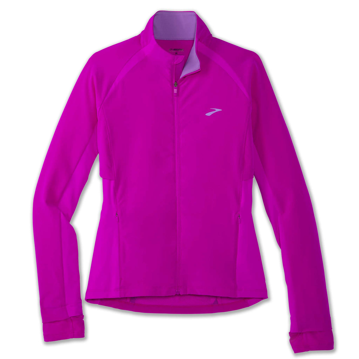 Brooks Fusion Hybrid Jacket manteau de course à pied magenta pour femme