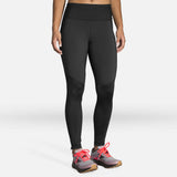 Brooks Switch Hybrid pantalon de course à pied noir femme face 2