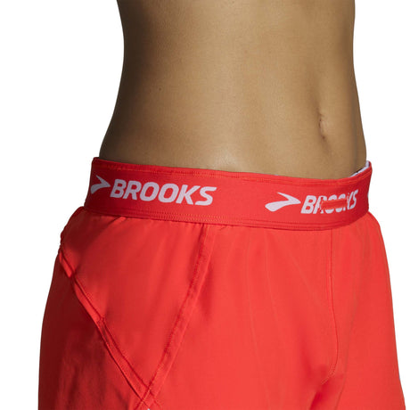 Brooks Chaser 5-inch 2-en-1 short de course à pied pour femme jamberry violet taille