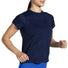 Brooks Distance T-shirt de course à manches courtes pour femme marine face