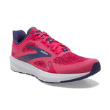Brooks Launch 9 chaussures de course à pied pink fuchsia pour femme lateral