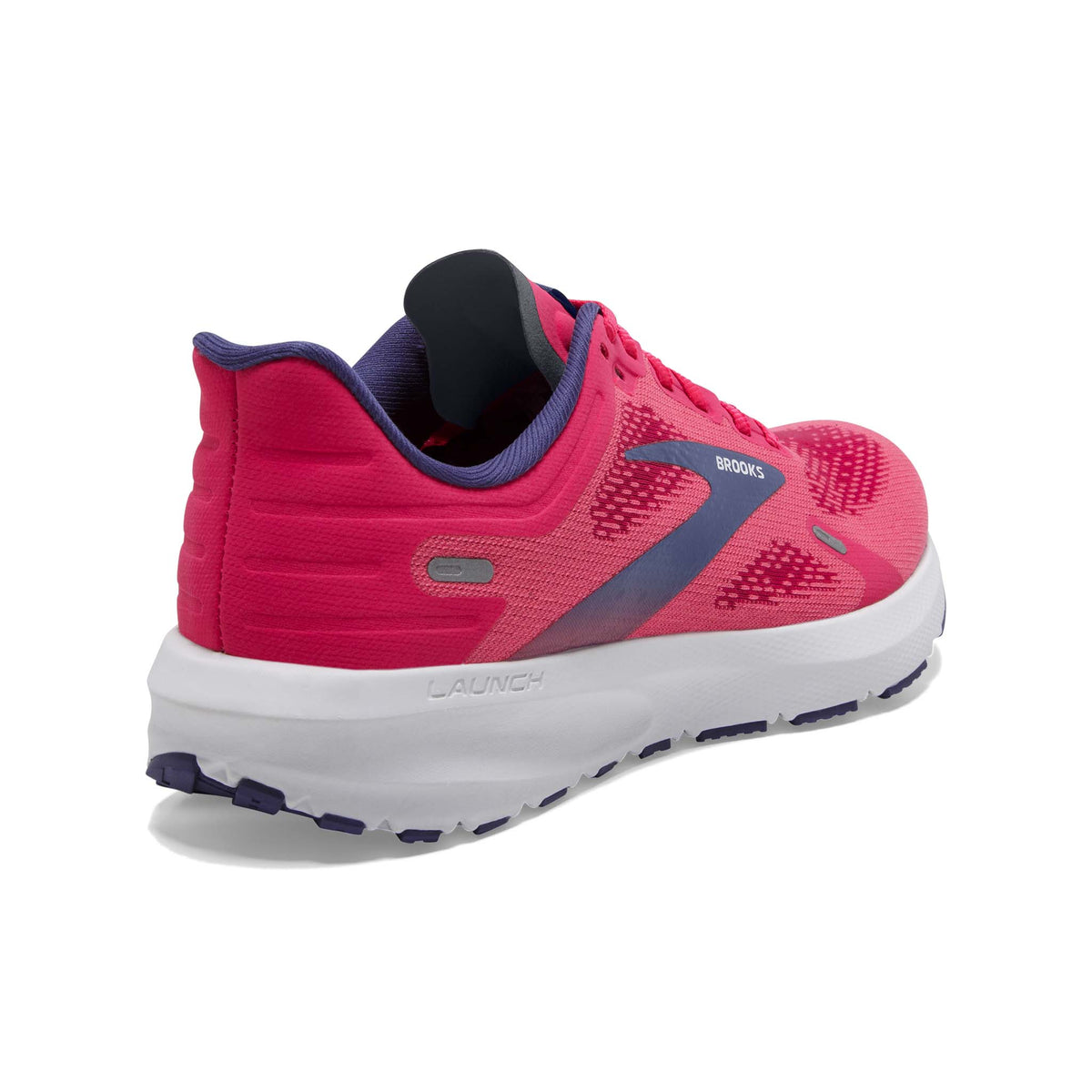 Brooks Launch 9 chaussures de course à pied pink fuchsia pour femme talon