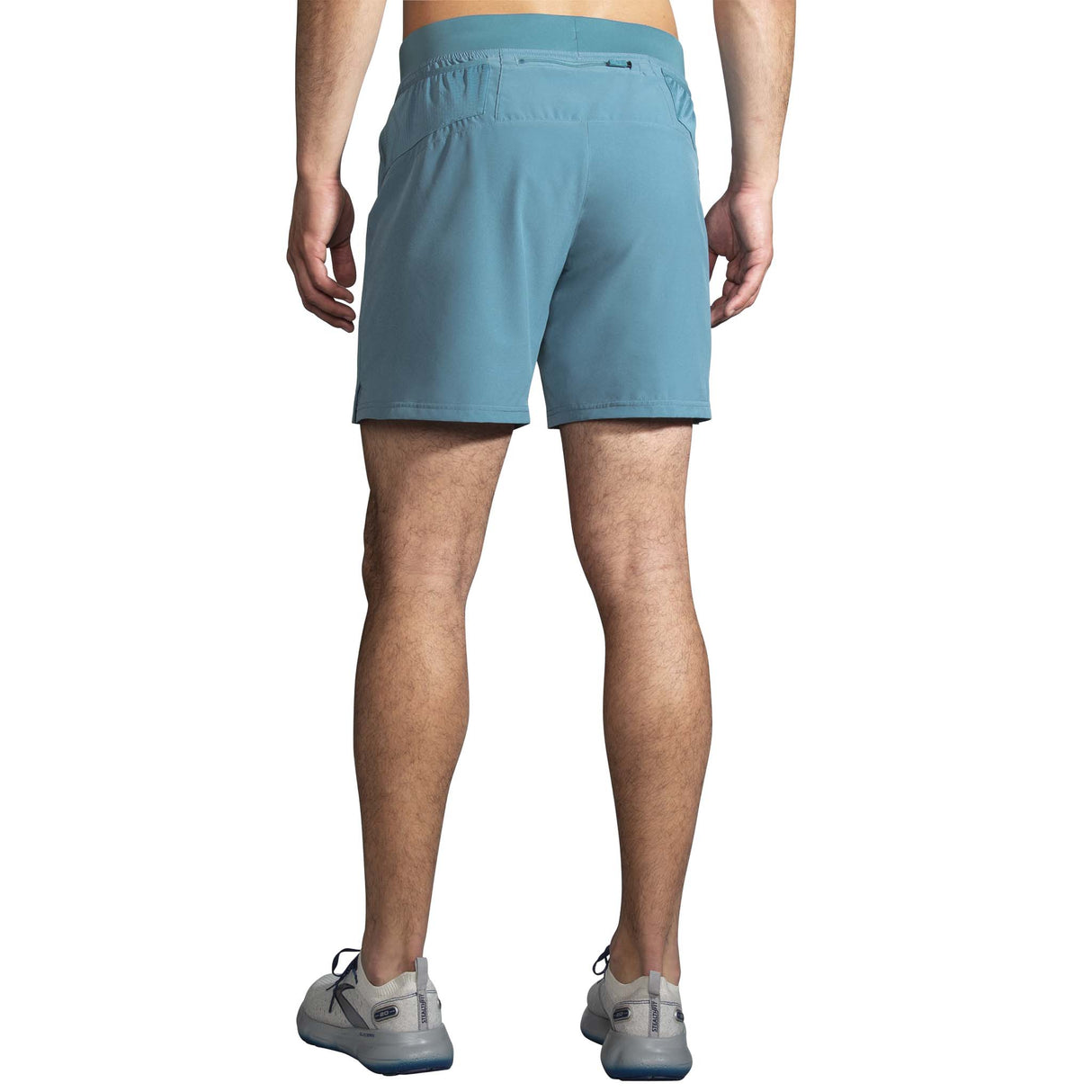 Brooks Sherpa 7-inch Short de course à pied homme dos - slate blue