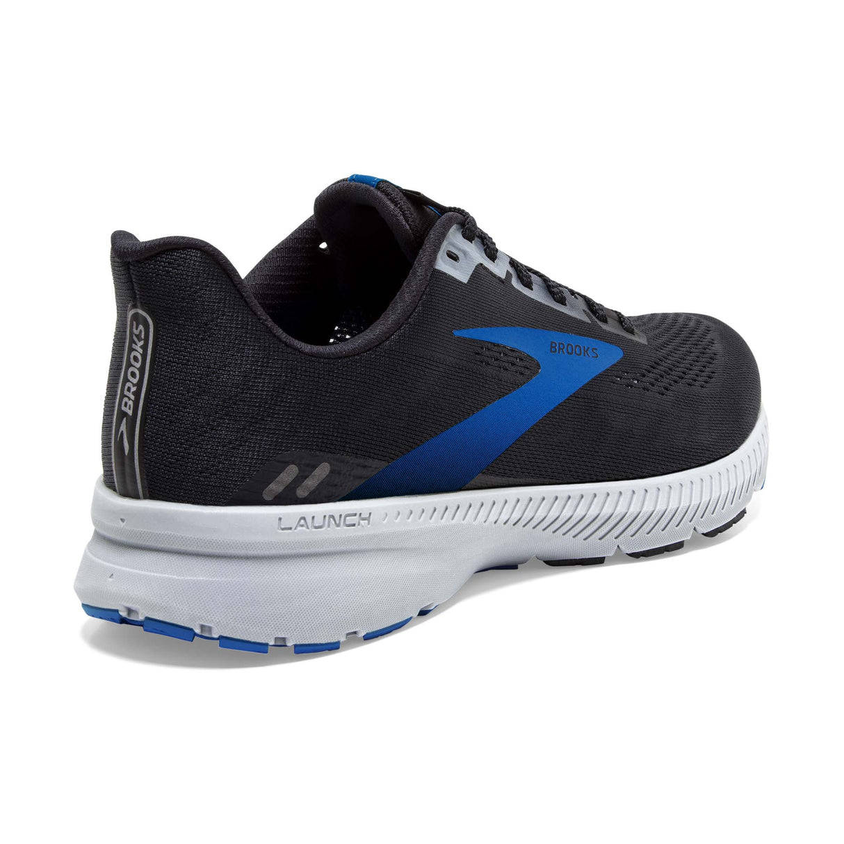 Brooks Launch 8 souliers ce course homme black grey blue talon