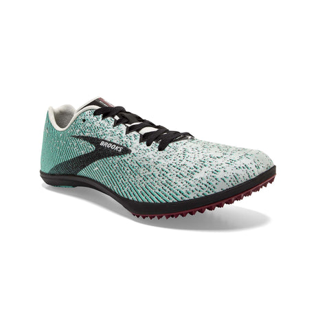 Brooks Mach 19 Spikeless souliers de course femme gris noir atlantis pointe