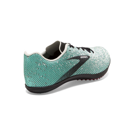 Brooks Mach 19 Spikeless souliers de course femme gris noir atlantis talon