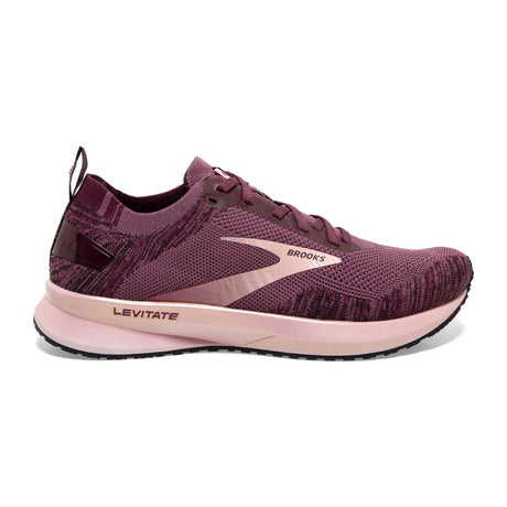 Brooks Levitate 4 chaussures de course a pied pour femme nocturne coral