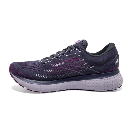 Brooks Glycerin 19 souliers de course femme ombre violet lavender lateral
