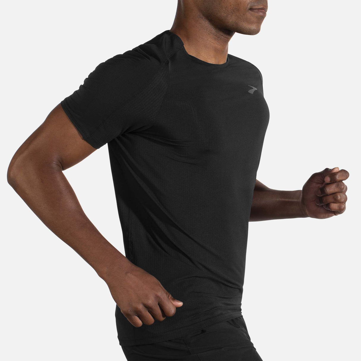 Brooks Atmosphere T-shirt de course noir homme live 2