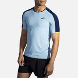 Brooks Atmosphere T-shirt de course pool navy homme live