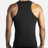 Brooks Atmosphere Singlet de course noir homme dos