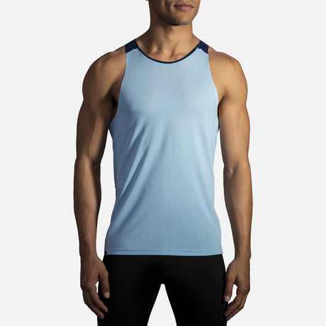 Brooks Atmosphere Singlet de course pool navy  homme