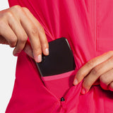 Brooks Canopy jacket de course rose femme pochette