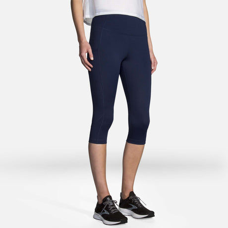 Brooks Method 1/2 Crop Tight marine femme face