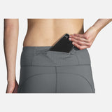 Brooks Method 7/8 Tight course acier femme pochette