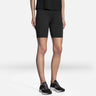 Brooks Method 8" Short Tight noir femme face