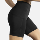 Brooks Method 8" Short Tight noir femme action