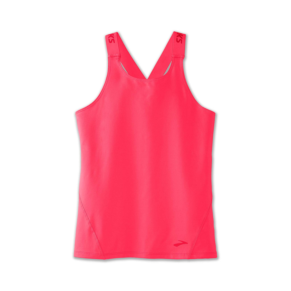 Brooks Pick-Up Tank course pink femme