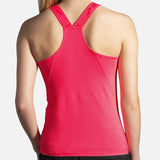 Brooks Pick-Up Tank course pink femme dos