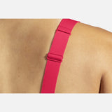 Brooks Dare Scoopback soutien-gorge fluoro pink bretelle