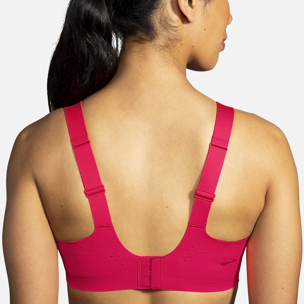 Brooks Dare Scoopback soutien-gorge fluoro pink dos