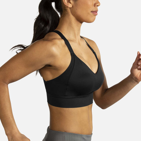 Brooks Drive Interlace Bra noir action