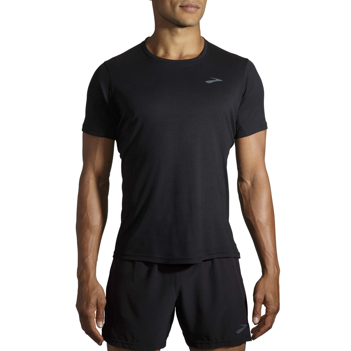 Brooks Atmosphere T-shirt de course à pied noir homme live