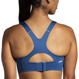 Brooks Dare Racerback Run Bra 2.0 soutien-gorge de course à pied blue ash navy dos live