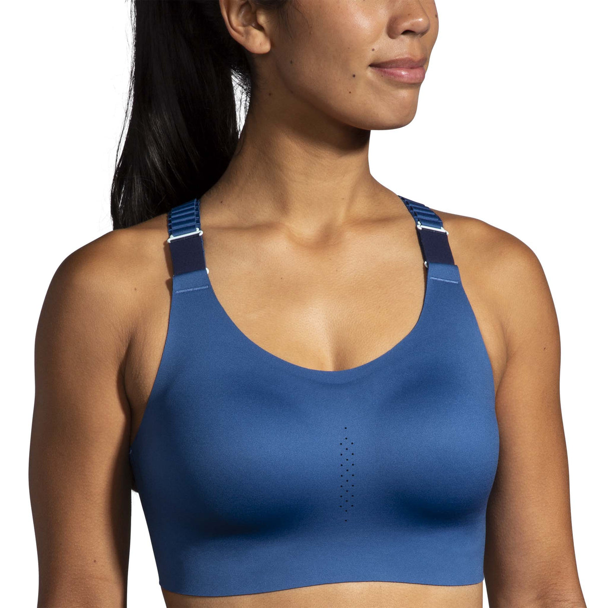 Brooks Dare Racerback Run Bra 2.0 soutien-gorge de course à pied blue ash navy face