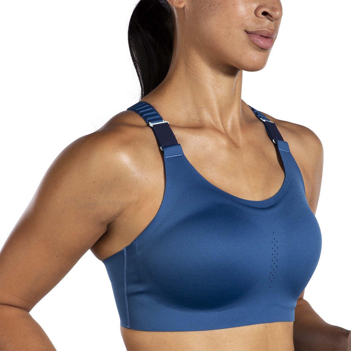 Brooks Dare Racerback Run Bra 2.0 soutien-gorge de course à pied blue ash navy