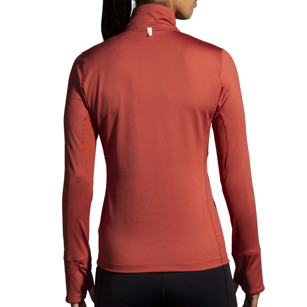 Brooks Dash 1/2 Zip chandail de course à pied femme copper raisin dos