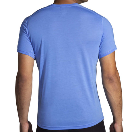 Brooks Distance Graphic T-shirt vivid blue logo homme dos