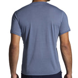 Brooks Distance Graphic T-shirt heather dusk logo homme dos