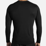 Brooks Distance t-shirt à manches longues noir homme dos