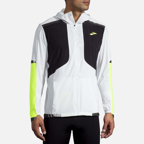 Brooks Carbonite Jacket de course a pied haute visibilité homme face