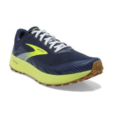 Brooks Catamount chaussures de course à pied trail homme titan peacoat nightlife oblique