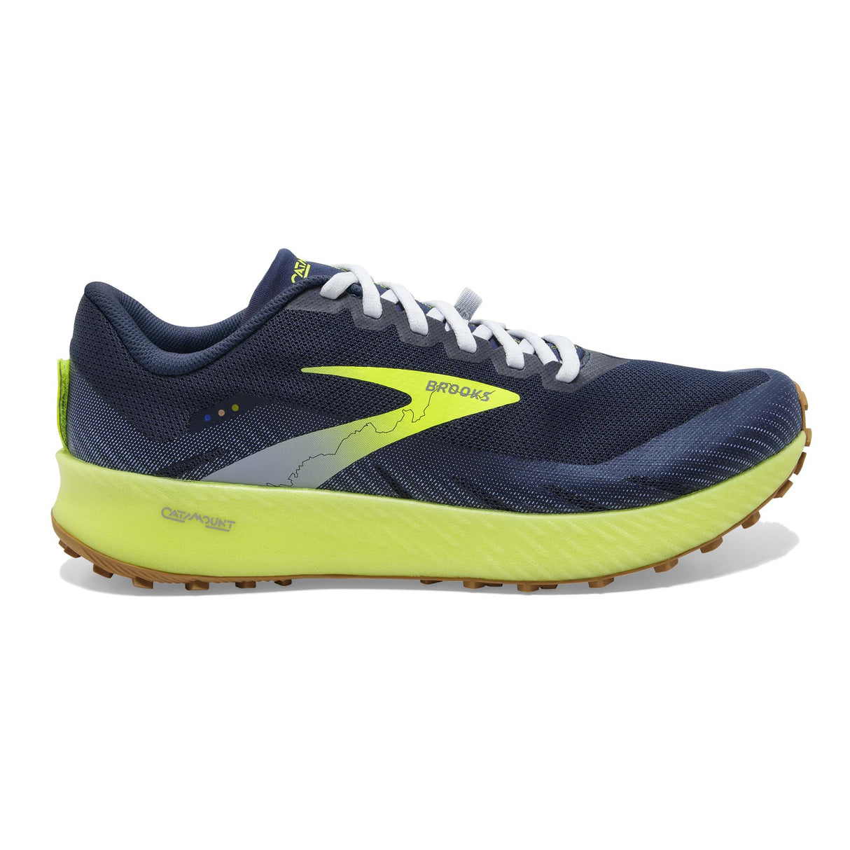 Brooks Catamount chaussures de course à pied trail homme titan peacoat nightlife