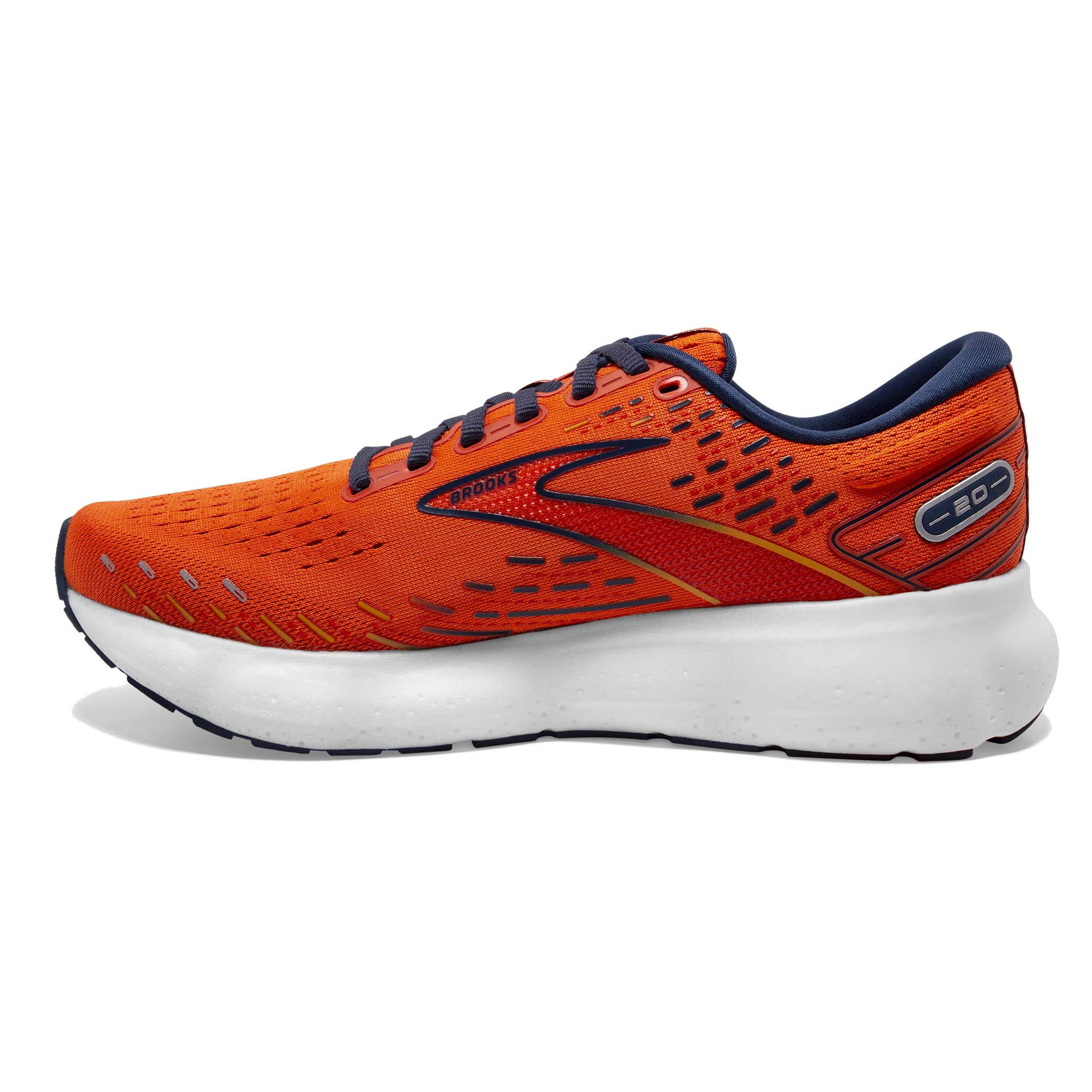 Brooks orange on sale shoes