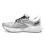 Brooks Glycerin StealthFit 20 running homme blanc gris noir lateral