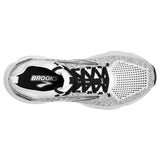 Brooks Glycerin StealthFit 20 running homme blanc gris noir empeigne