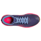 Brooks Catamount chaussures de course à pied trail femme deep cobalt diva pink oyster mushroom empeigne