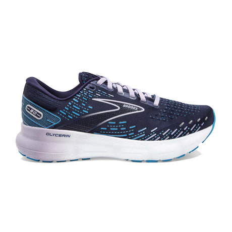 Brooks Glycerin 20 running femme peacoat ocean pastel lilac