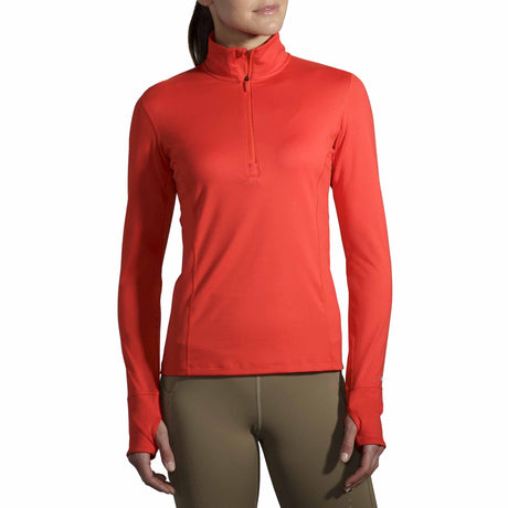 Brooks Brooks Dash 1/2 Zip chandail de course à pied pour femme