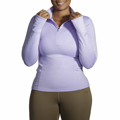 Brooks Brooks Dash 1/2 Zip chandail de course à pied pour femme