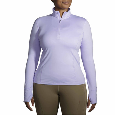 Brooks Brooks Dash 1/2 Zip chandail de course à pied pour femme